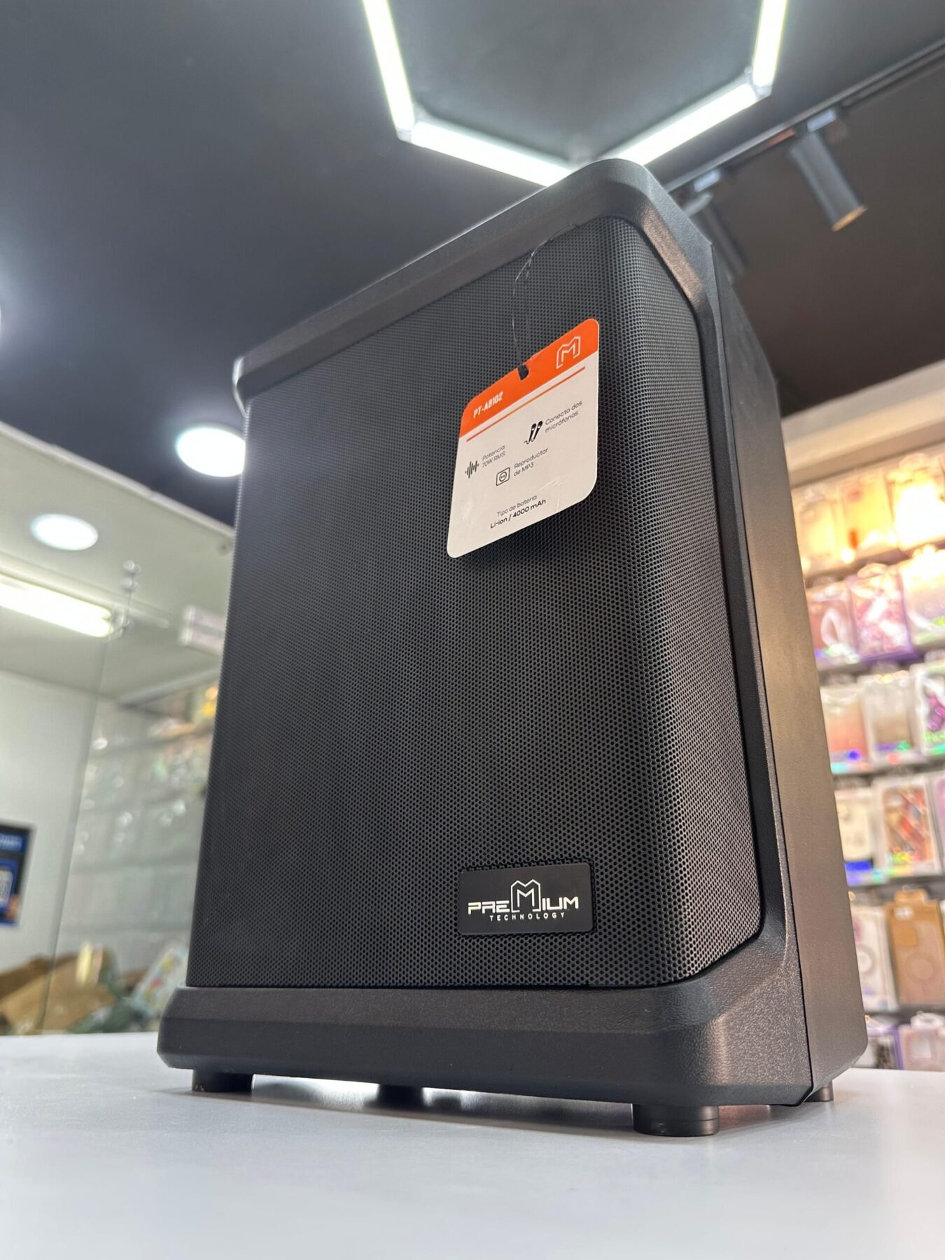 PARLANTE RECARGABLE PREMIUM PT-AB102